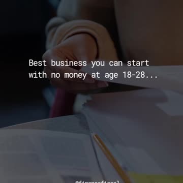Best Business with $0 at age 10-28