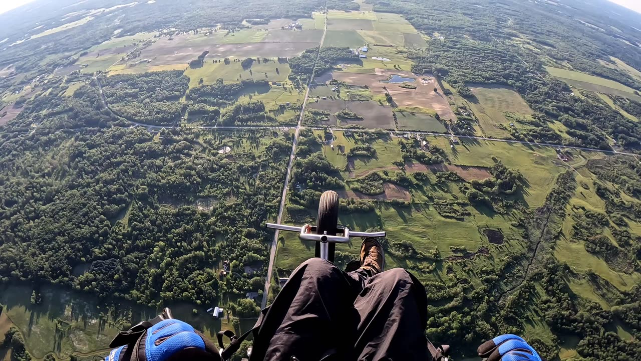 Pramotor Flight Hillman Michigan