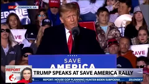 President Trump "The truth is I ran twice, I won twice, and I did much better the second time."