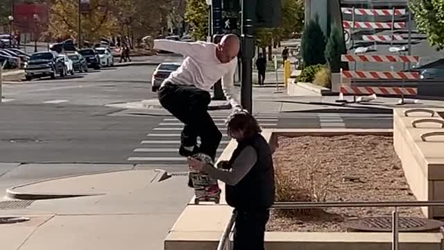 Skateboarders are the worst #Skateboarding #security #beef #fail #funny #stupid