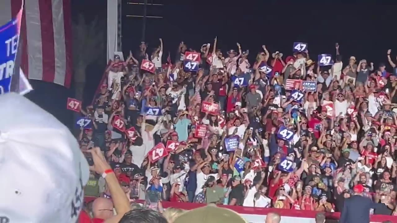 My first Trump Rally, Coachella, CA (10/12/24)