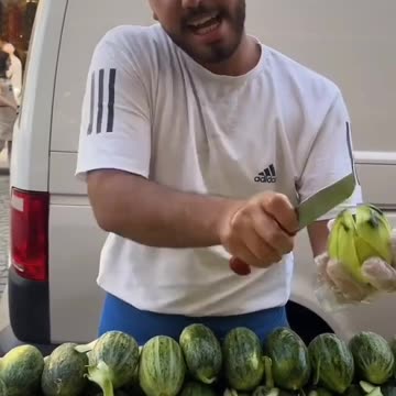 Tasty salad of summer including onion