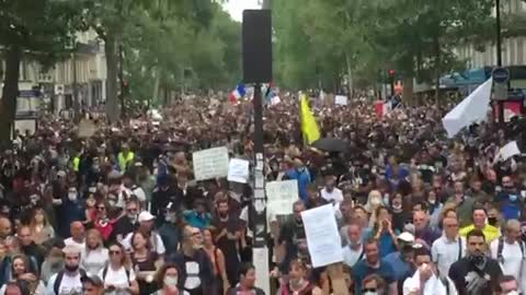 Unreal numbers on the streets of France