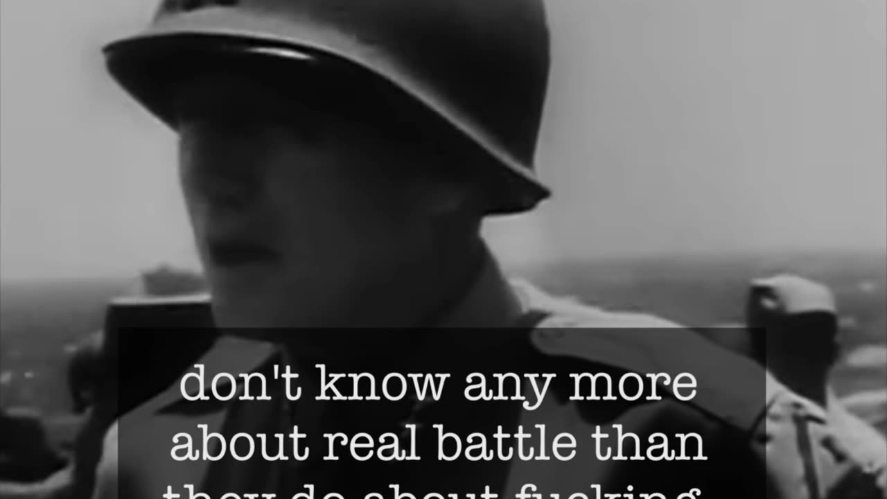 Oct 15, 2024 Gen. Patton quotation of the day (3rd Army Speech cont.) #ww2 #war #leadership