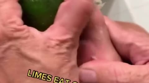 Lime eat calluses