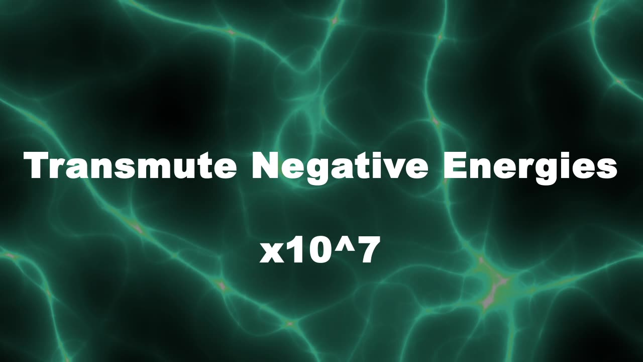 Amplified Reiki [AR] for Transmuting Negative Energies - 10^7 x Stronger Energy