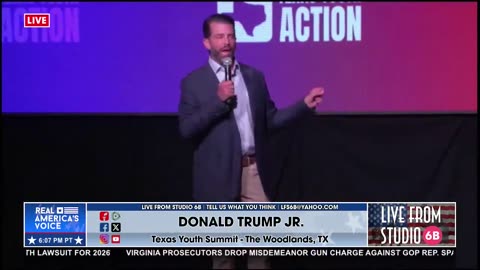 DONALD TRUMP JR. TAKES STAGE AT TEXAS YOUTH SUMMIT