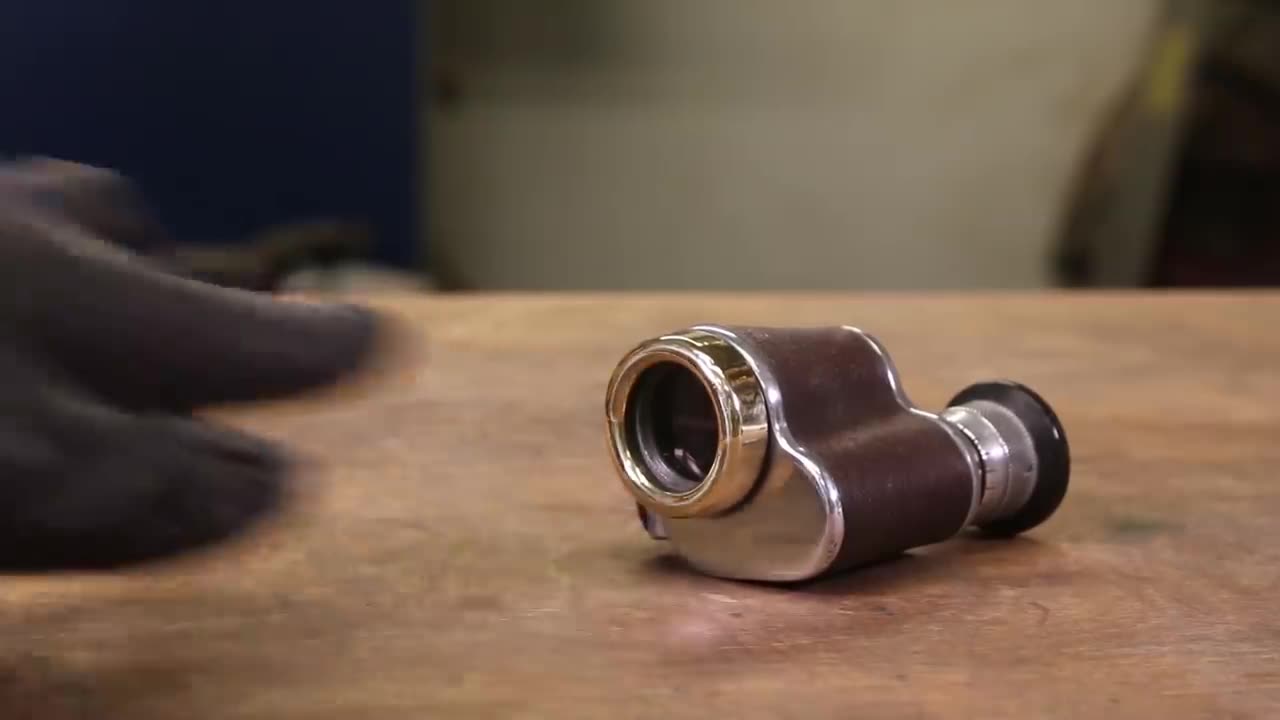Antique World War I Monocular Restoration --- AF invention