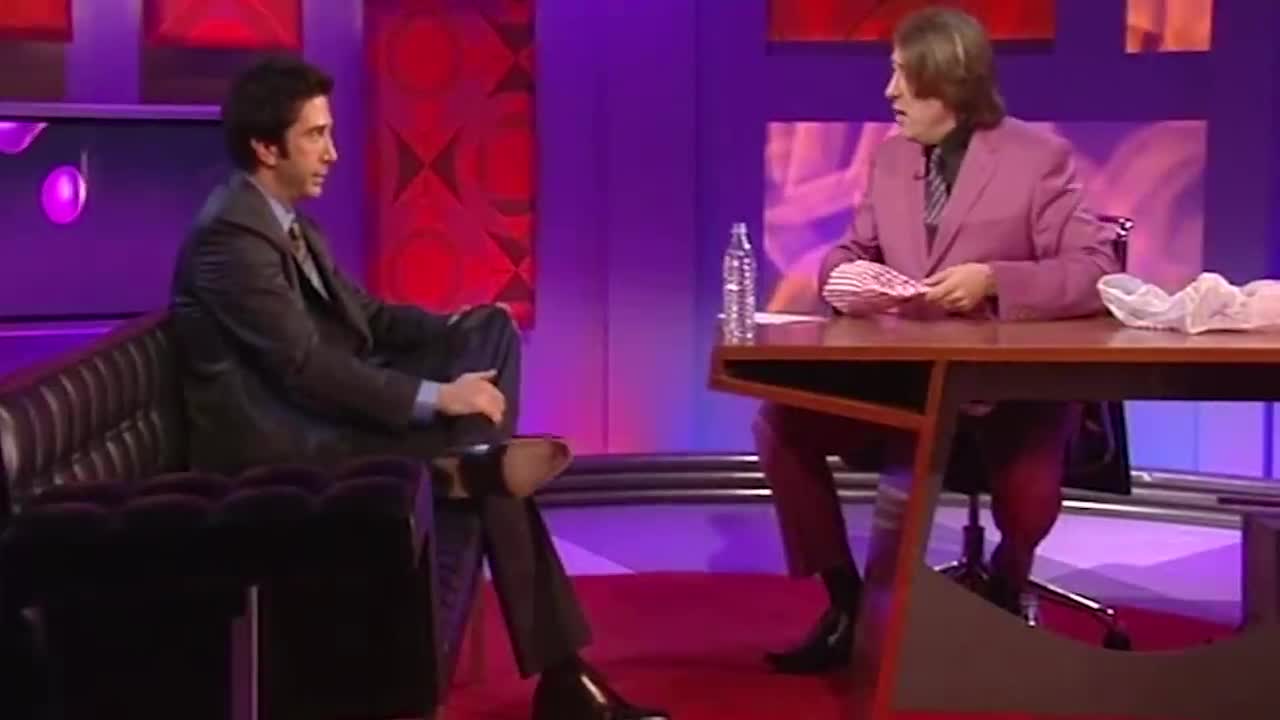 David Schimmer Americans Don't Know How Good British Food Is Friday Night With Jonathan Ross(1)