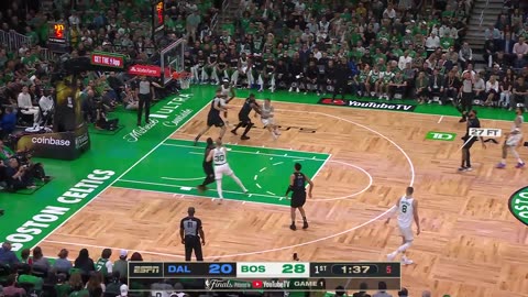 Mavericks at Celtics / full 1 game highlights