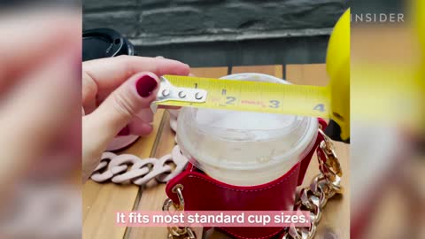 Cup Sleeve Turns Any Drink Hands-Free