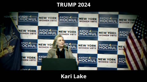 Donald Trump 2024 - 81 million votes my ass - Kari Lake