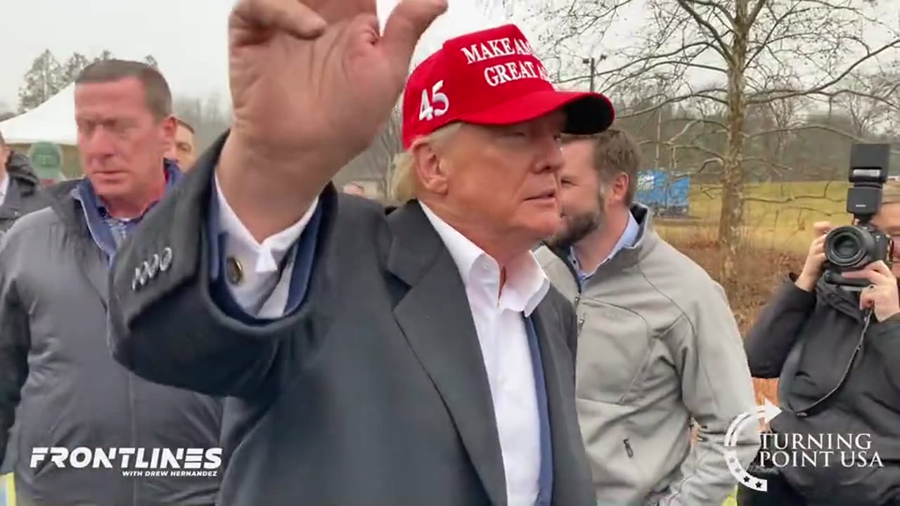 While Trump Visits Ohio He Has A Message For Joe Biden: ‘GET OVER HERE!’