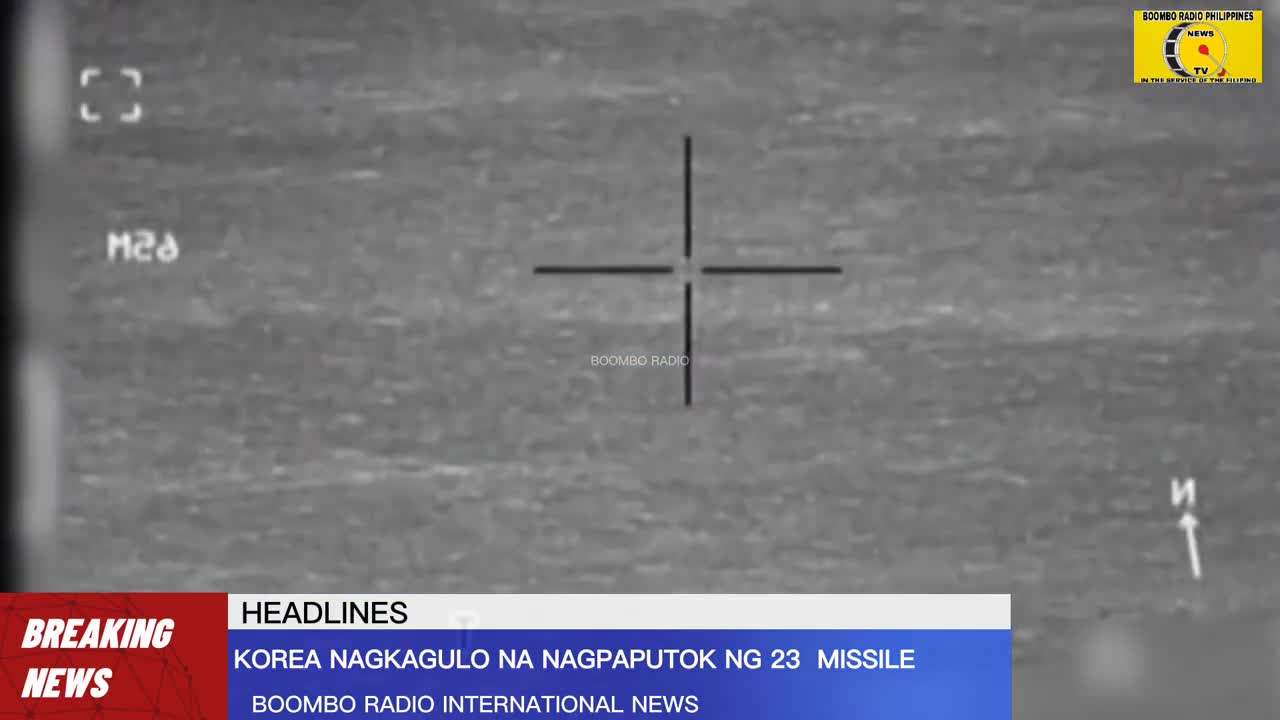 KOREA NAGKAGULO NA 23 MISSILES ANG PINAPUTOK