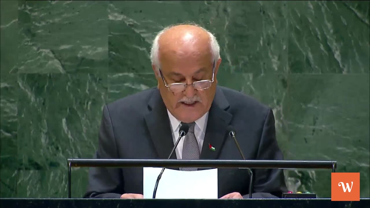 Palestine & Israel Clash at UN: Palestinian heart warming speech - 17 Sept 2024