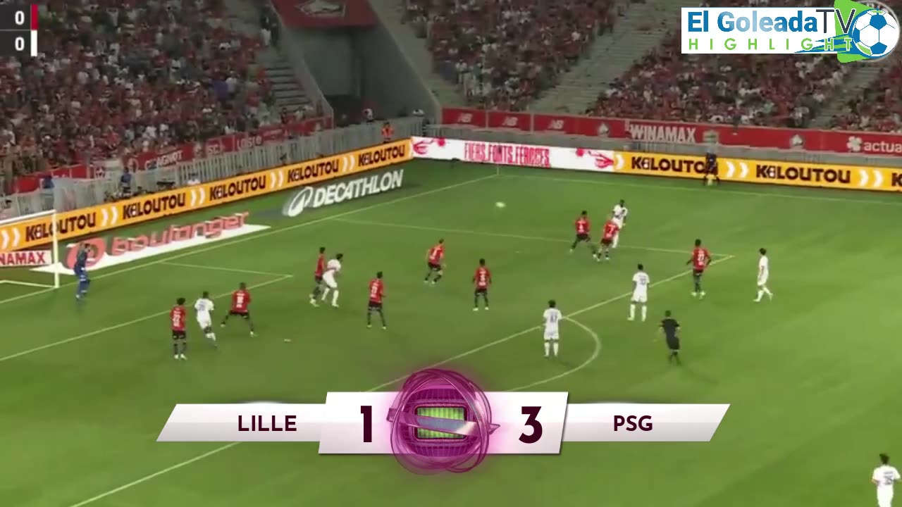 LILLE 1-3 PSG HIGHLIGHT