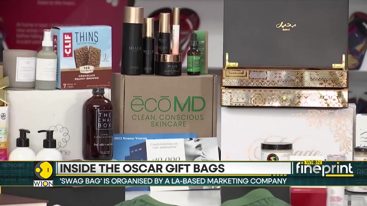 Here's what's inside the 6-figure Oscars gift bags - Latest English News - WION