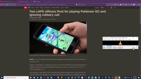 Things Mr. Burger doesn't need - LA Pokémon cops!