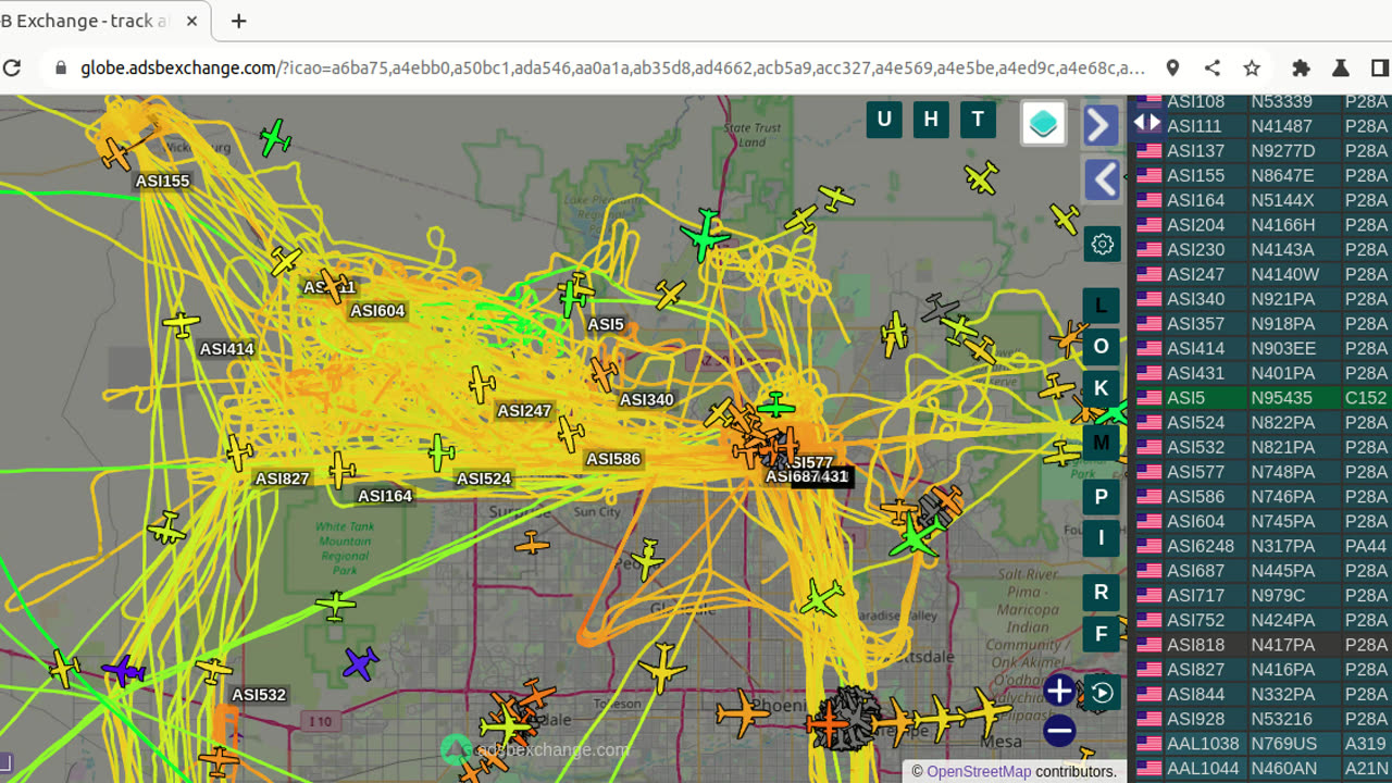 Again, More Transpac Asshole aviation over Morristown - N745PA N41487 - Feb 4th 2024