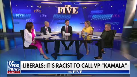 ‘The Five’ slams the left claiming it’s ‘racist’ to refer to VP as ‘Kamala’