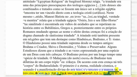 A Maior Farsa do Trinitarismo parte 12