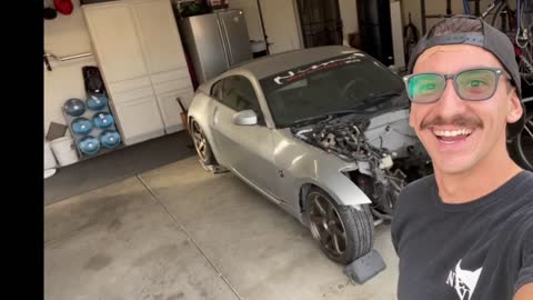 My First Vlog! Buying a Salvage 350z Drift Project