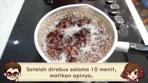 Cara membuat ANKO(TSUBUAN) homemade tanpa presto, pasta kacang merah manis jepang tanpa gagal