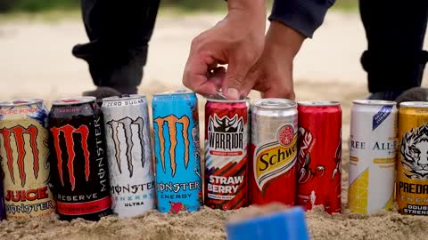 Big Underground Volcanic Eruption from Coca-Cola, Mtn Dew, Monster, Fanta, 7up, Mirinda and Mentos4