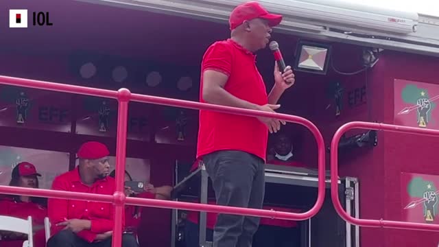 EFF launch: Leader Julius Malema