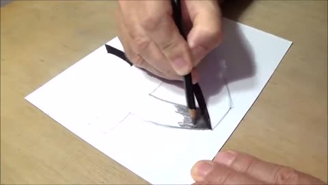 Very Easy - Drawing 3D Letter T