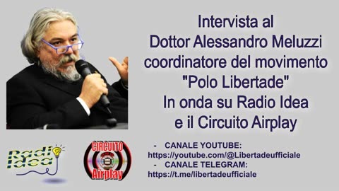 AGGREGAZIONE "LIBERTADE": IL PROF MELUZZI HA RISPOSTO ALLA CHIAMATA DEL POPOLO (intervista 7 ott 2023)