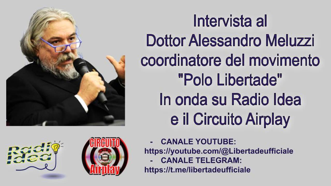 AGGREGAZIONE "LIBERTADE": IL PROF MELUZZI HA RISPOSTO ALLA CHIAMATA DEL POPOLO (intervista 7 ott 2023)