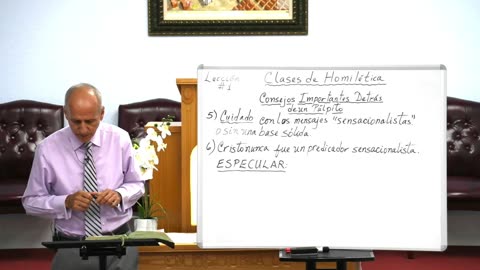 1. Clase de Homilética (parte #1) - Pr. John Lopera