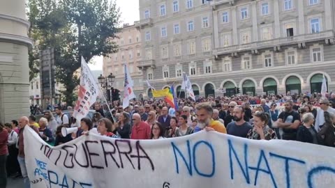 After people in Paris called for France to leave NATO a few days earlier