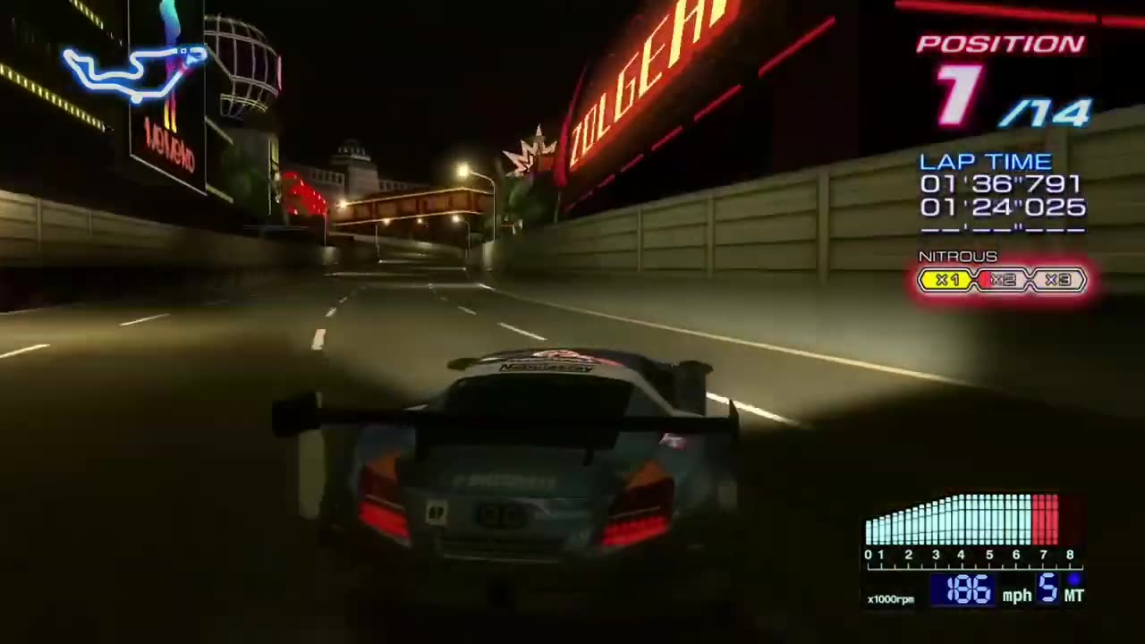 Ridge Racer 6 Basic Route #57 Gameplay(Career Walkthrough)