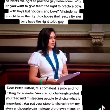 Aussie teacher challenging the gay agenda in schools