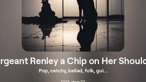 Sergeant Renley a Chip on Her Shoulder 2