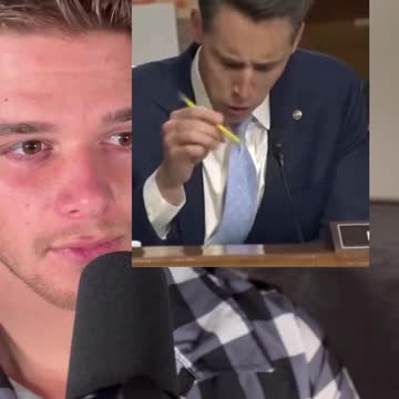 Josh Hawley Destroys Woke Liberal Professor In Congress