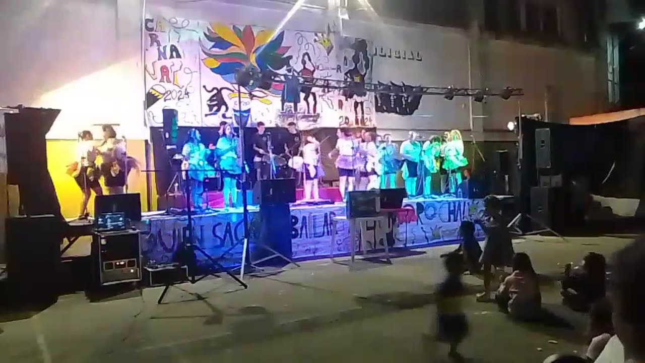 Murga INCONSCIENTE COLECTIVO - Tablado QUIÉN SACA A BAILAR A LA MOROCHA, Tacuarembó (02/02/2024)