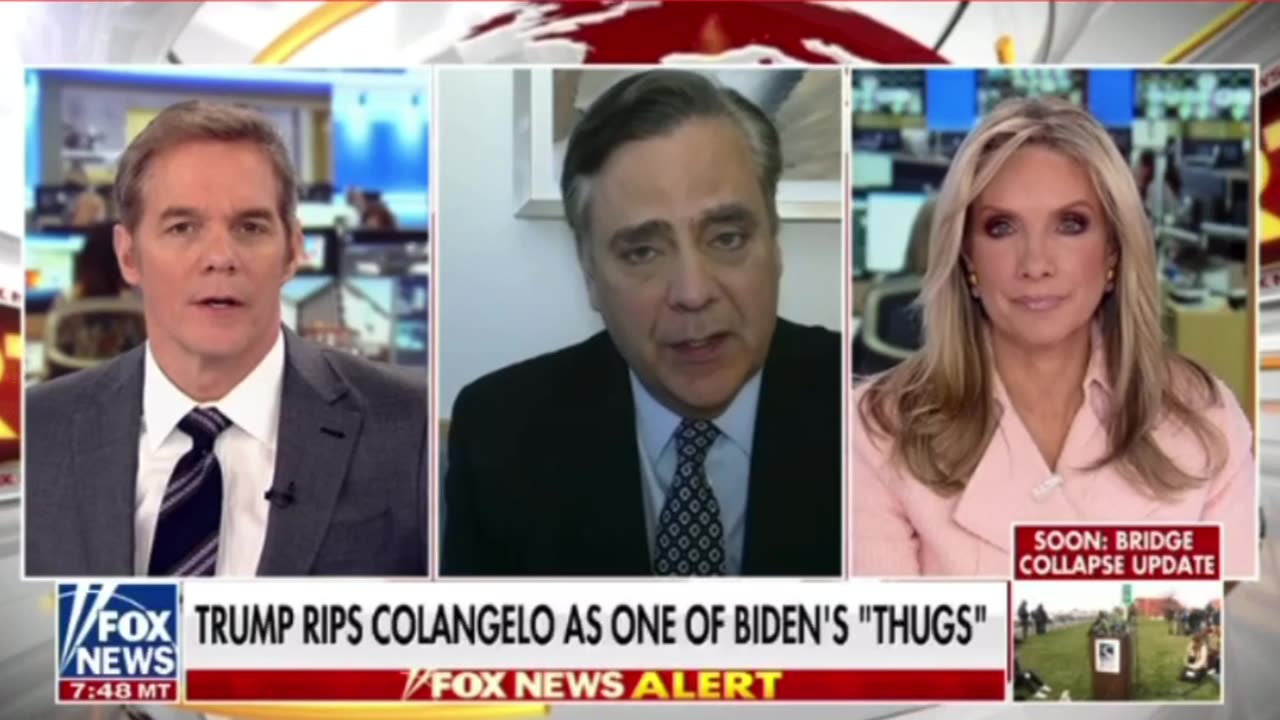 Johnathan Turley comments on the coordinated attack against Donald Trump