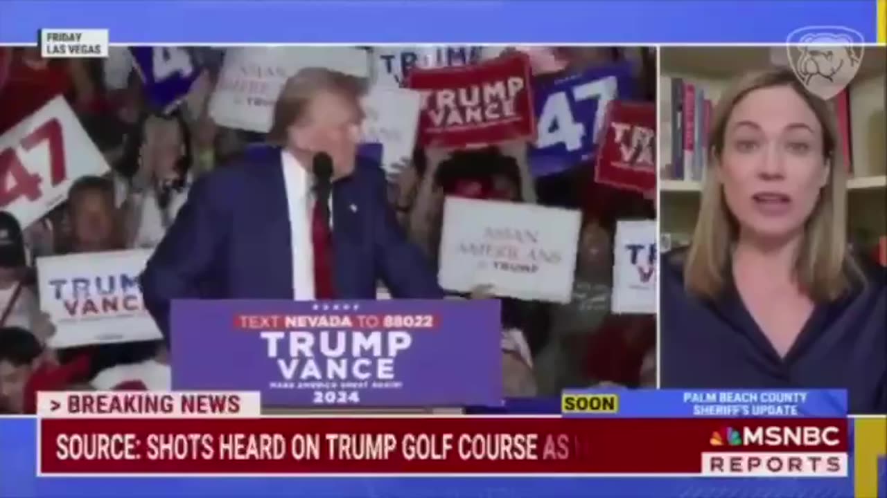 Donald Trump should “Tone down the rhetoric and violence” says MSNBC