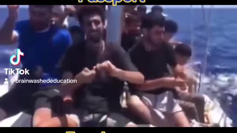 Bye bye passport while they come across to uk