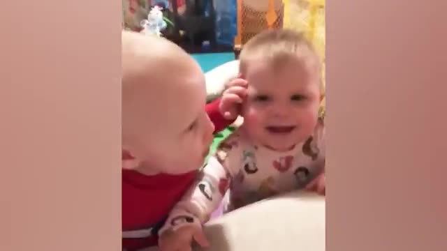 funny twins babies of the years 2023!try not to lough