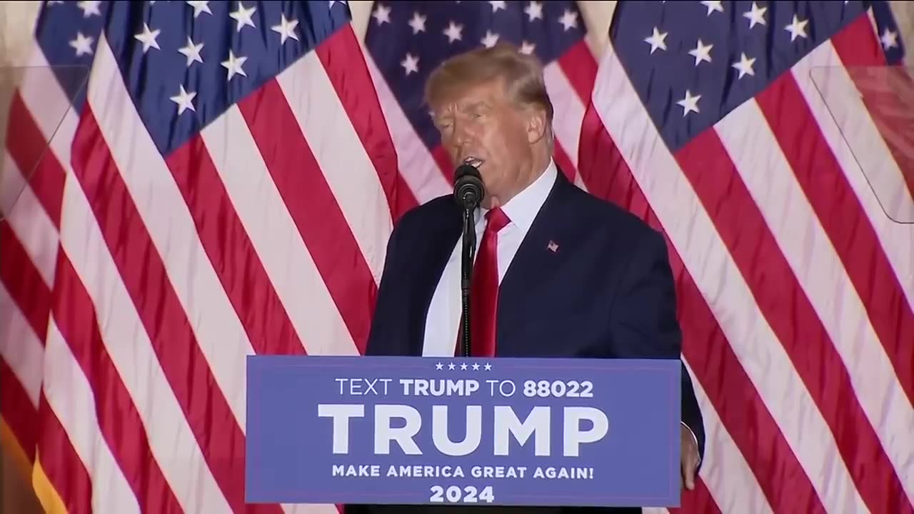 Former President Trump announces 2024