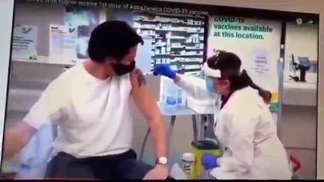 CERTIFIED NURSE CONFIRMS JUSTIN TRUDEAU AND WIFE SOPHIE FAKED VACCINATION ON LIVE TV