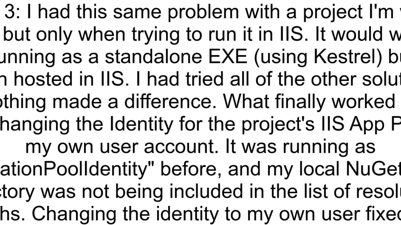 InvalidOperationException Cannot find compilation library location for package 39SystemSecurityCryp
