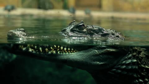 crocodile's eyes