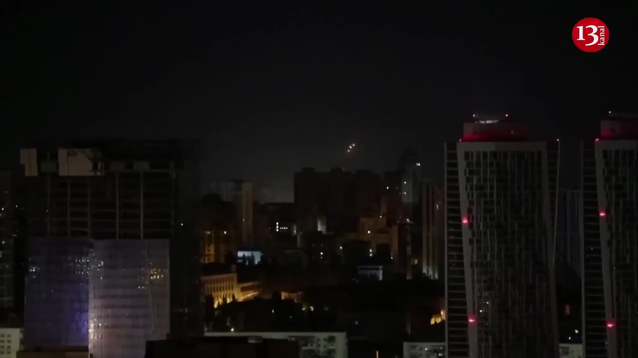 Russia launches large air raid on Kyiv