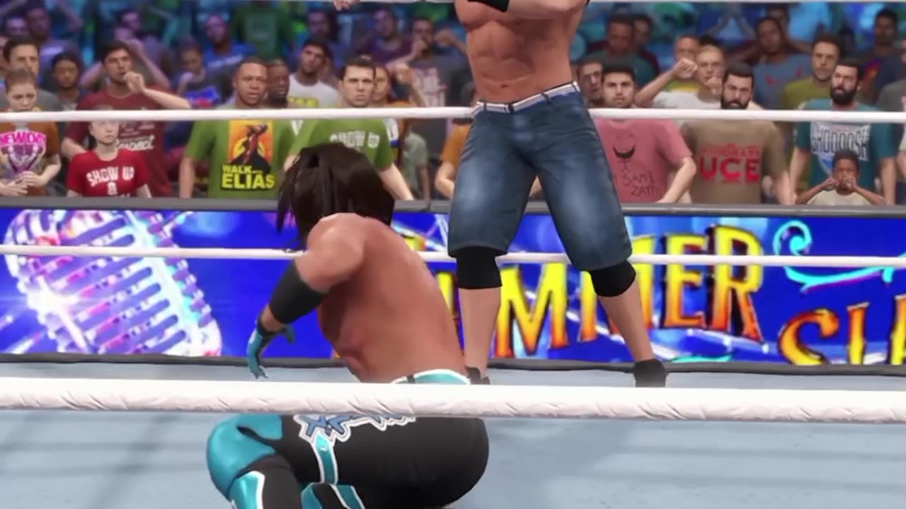 Jonh Cena combate contra Aj Styles en summer slamm