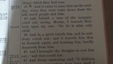 The presence of Jesus changes everything.;